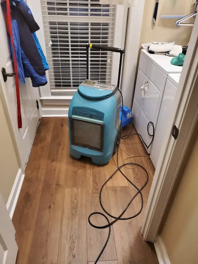 Commercial dehumidifier deployed for Crawl Space Restoration in Greenwood Village